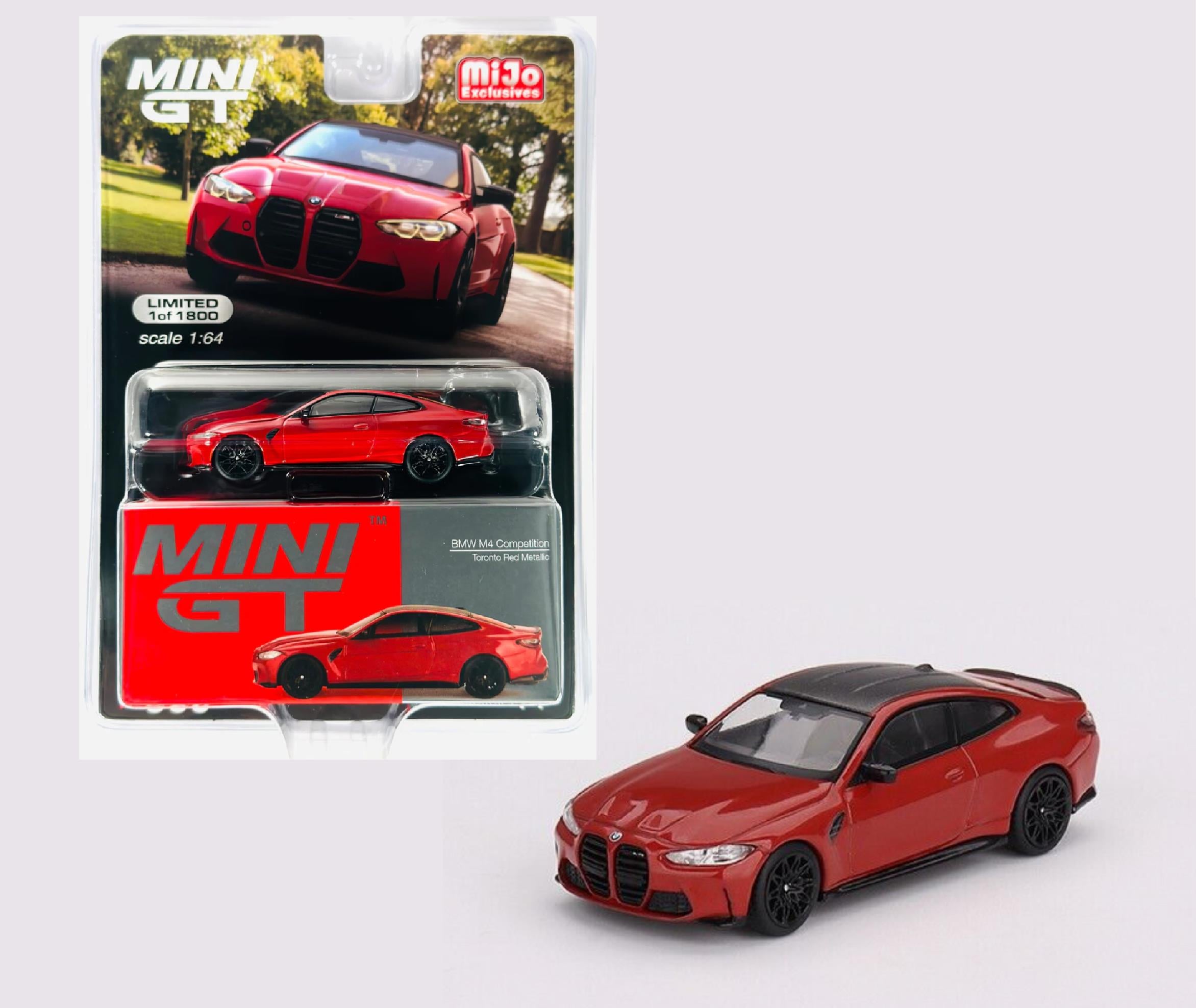 Mini GT Bmw M4 Competition Toronto Red Metallic | diecastpazar