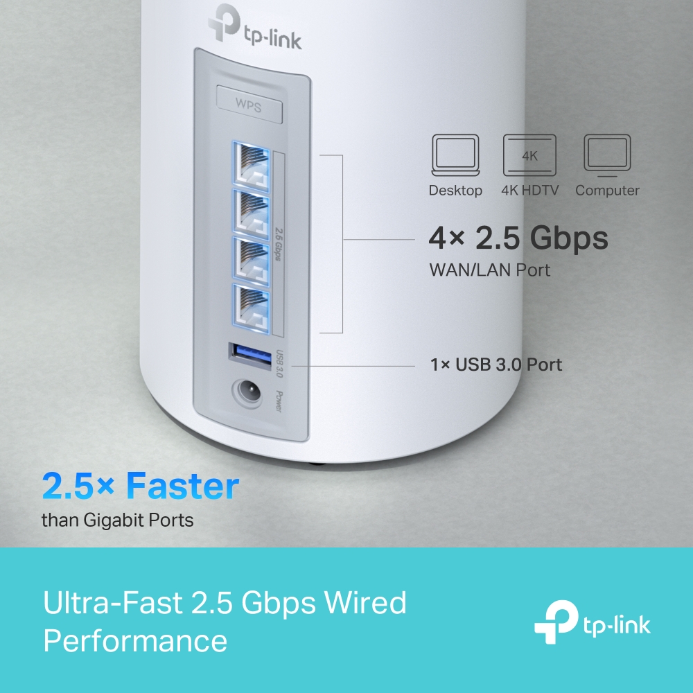 Deco BE65 | BE9300 Whole Home Mesh WiFi 7 System | TP-Link United
