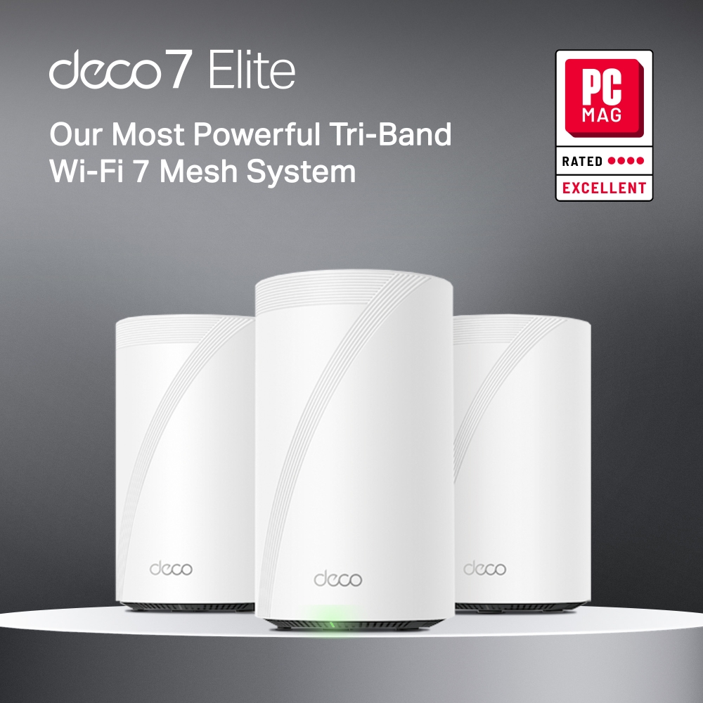 Deco BE85 | Sistema Mesh Wi-Fi 7 Tri-Band BE19000 | TP-Link Italia