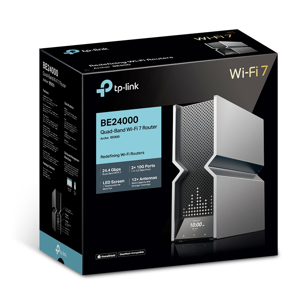 Archer BE900 | Router Wi-Fi 7 Quad-Band BE24000 | TP-Link Italia