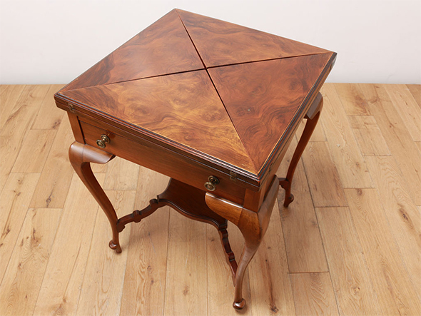Lloyd's Antiques Real Antique Card Table / ロイズ・アンティークス
