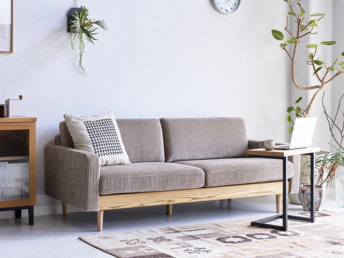 ナチュラルの三人掛けソファ 人気アクセスランキング - インテリア