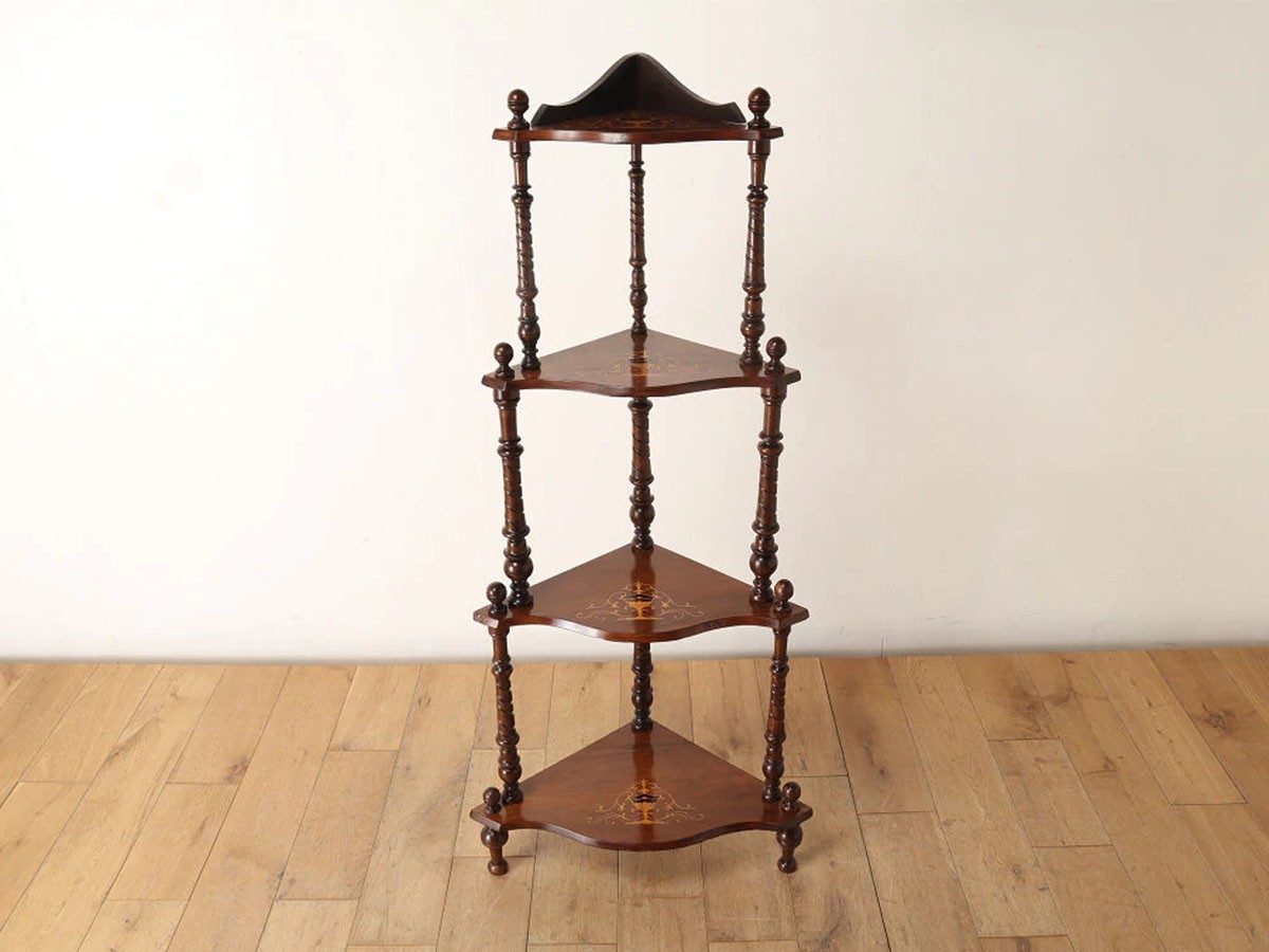 Lloyd's Antiques Real Antique Victorian Corner Shelf / ロイズ