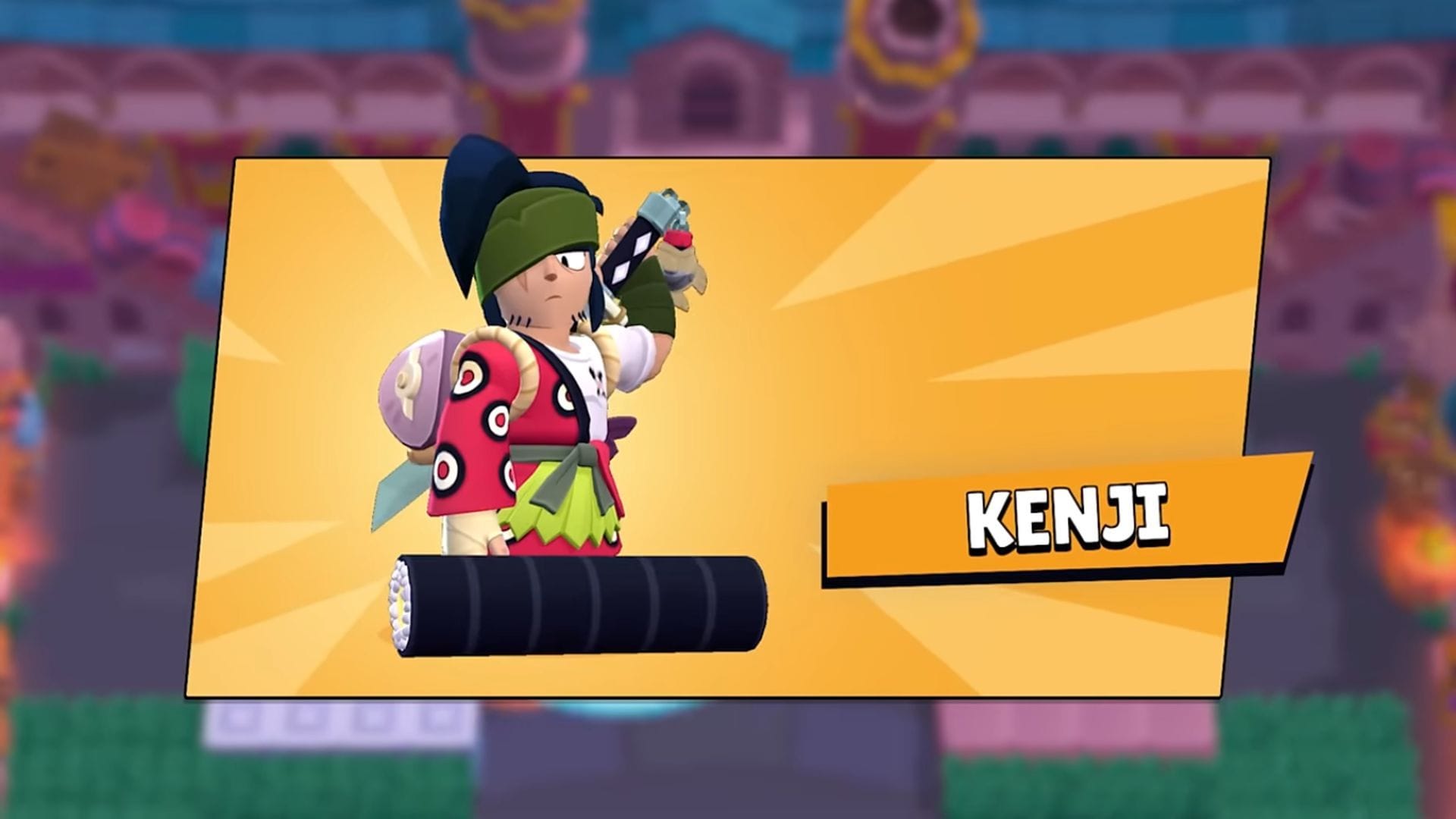 Kenji in Brawl Stars: Main attack, Super, and more