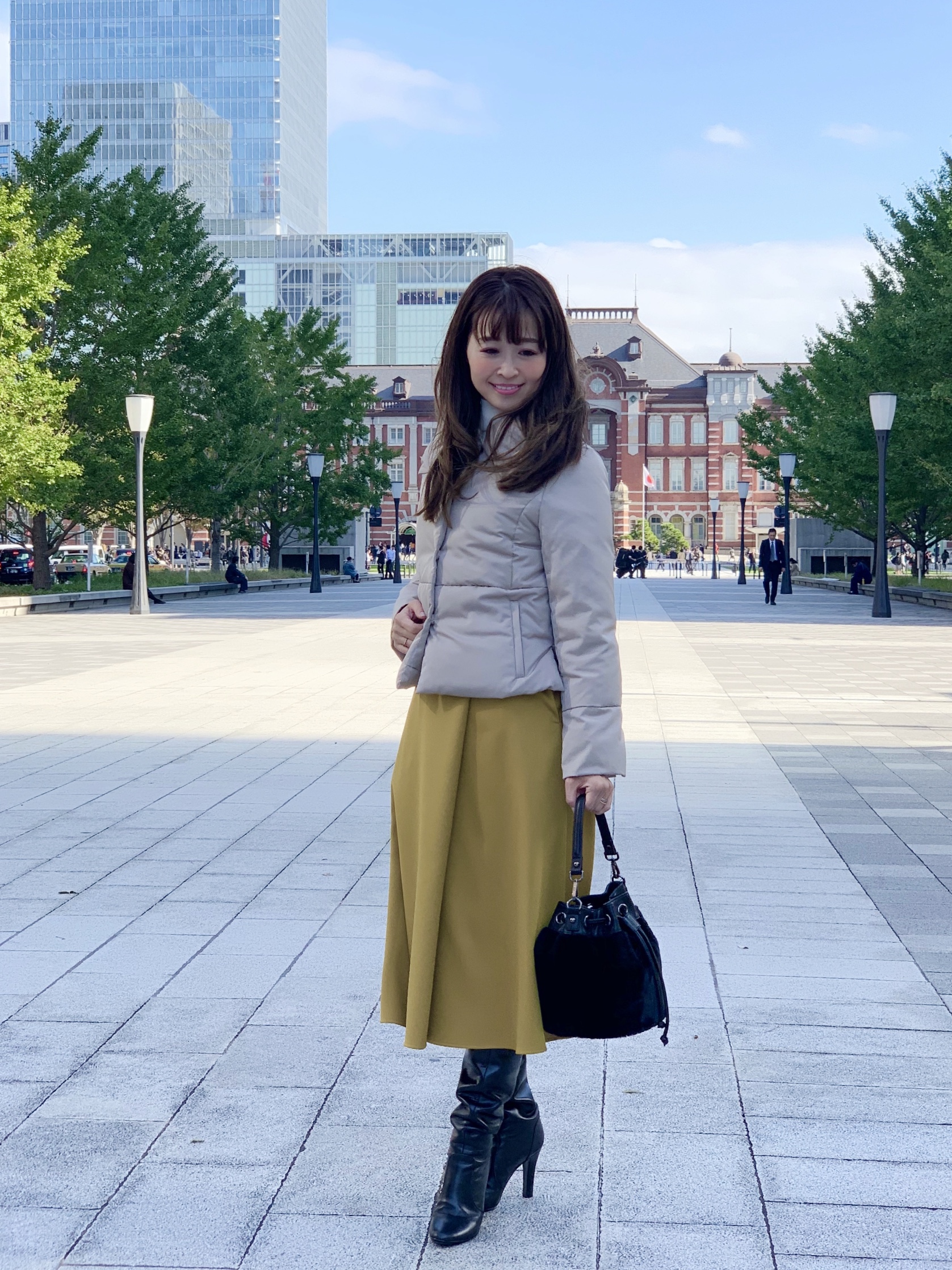 MARK DOWN / ビッグカラーショートダウンコート、2WAYファーバッグ