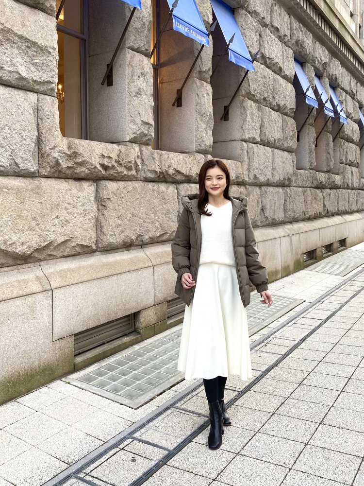 M-PREMIER 2020AW】大人カジュアルな”万能ダウンコート”の着こなし方
