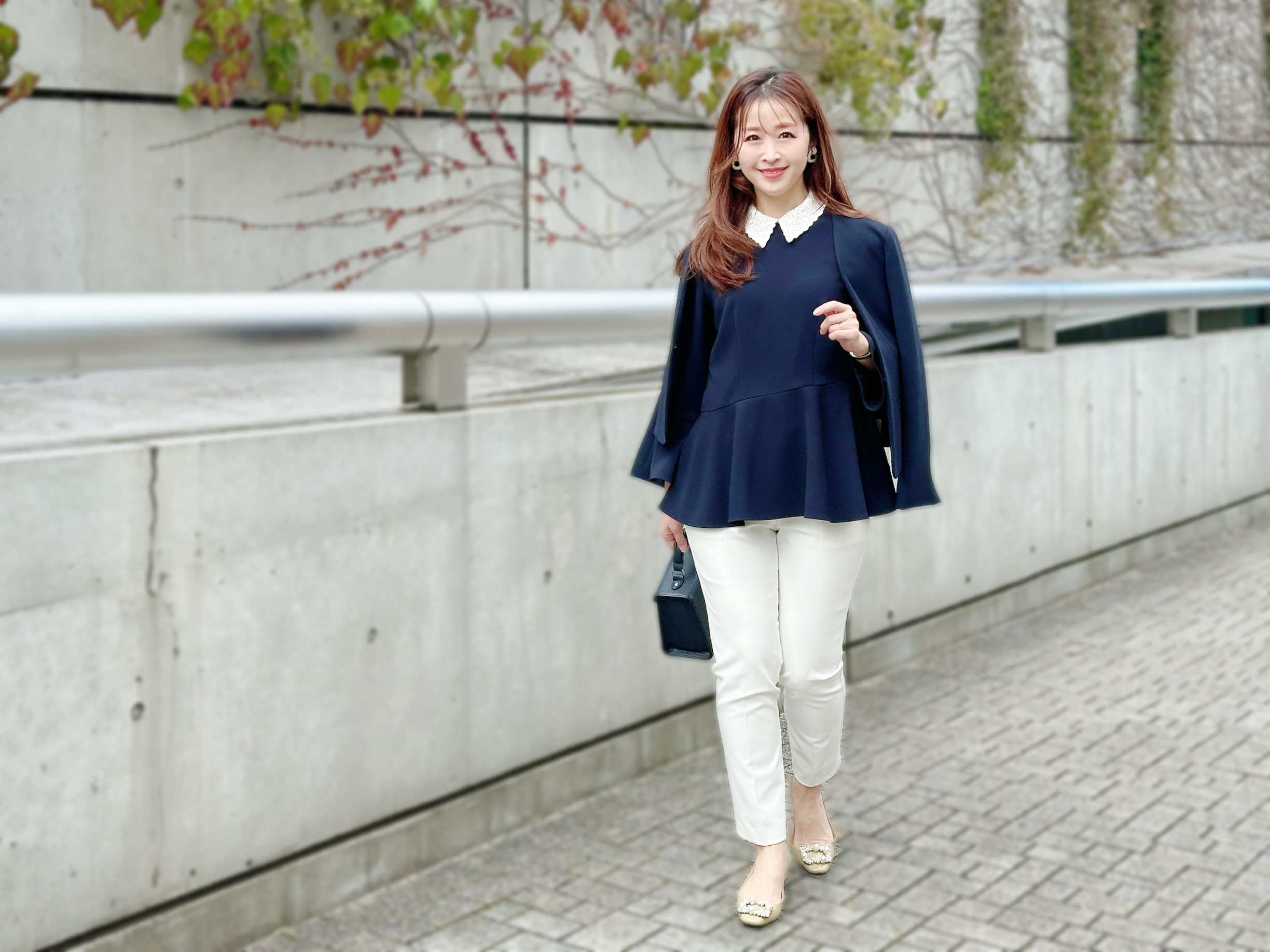 ハレの日に何を着る？】M-PREMIERの名品ネイビーセットアップコーデを