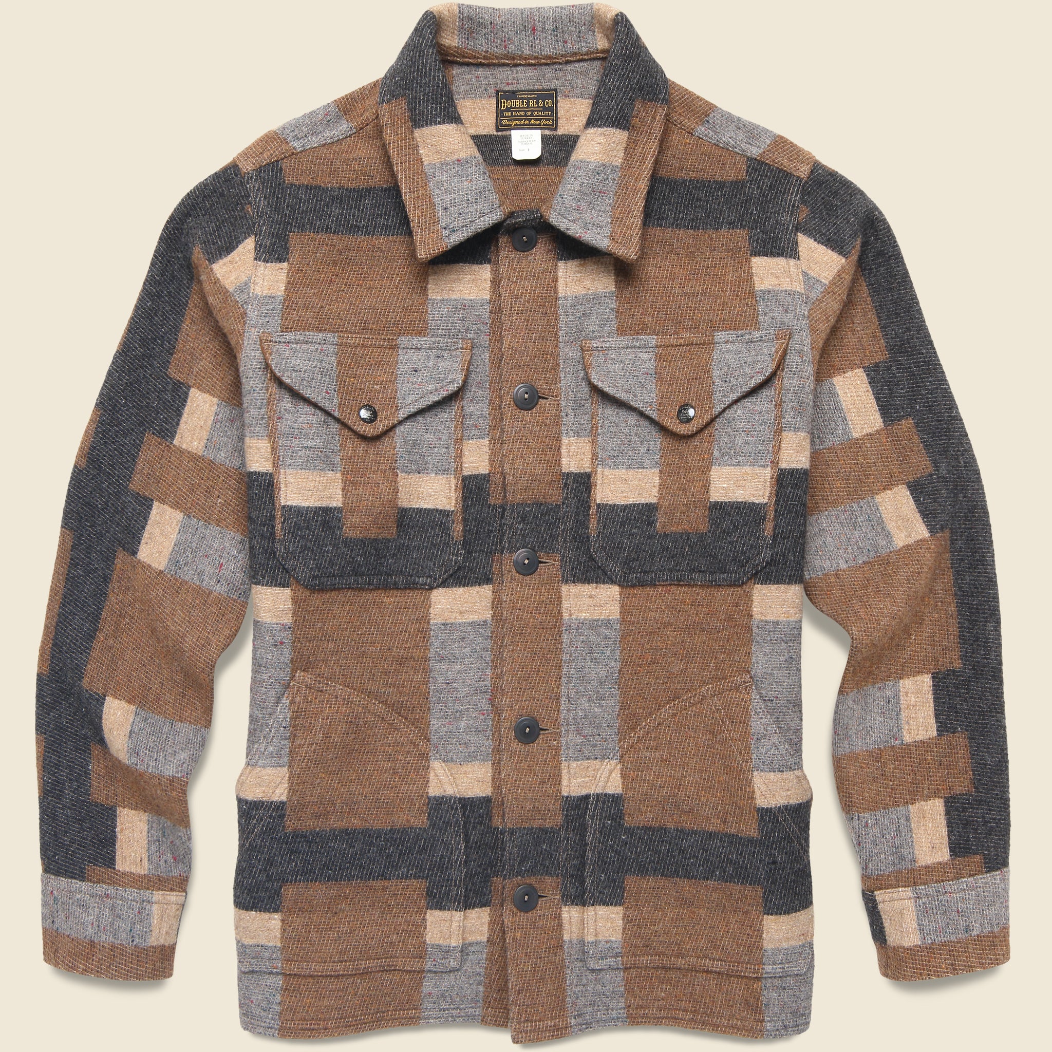Ashford Shirt Jacket - Brown
