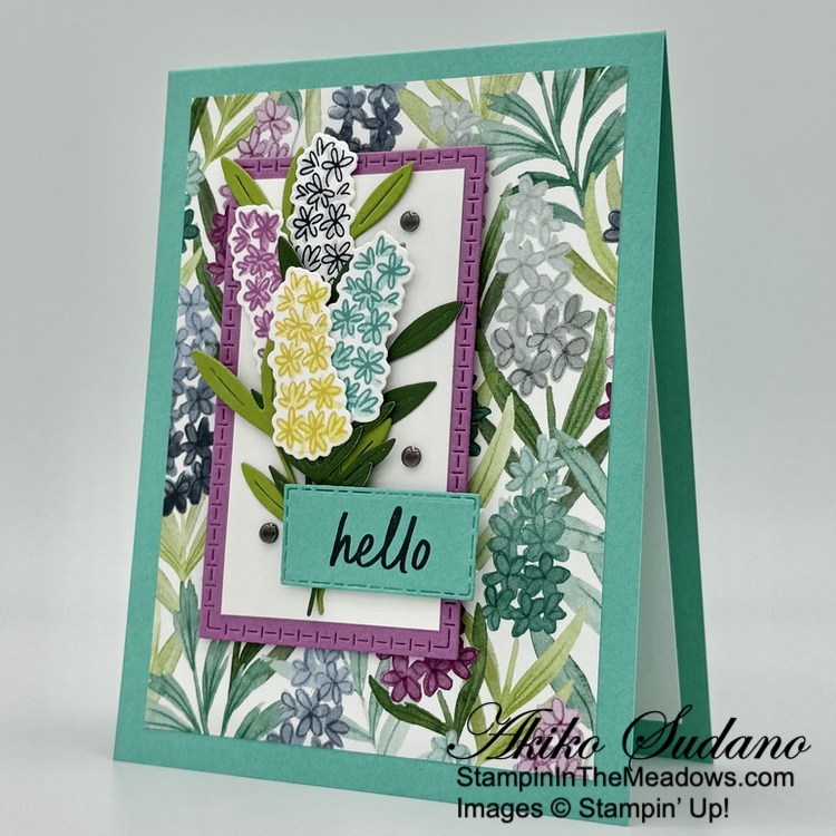 Stampin' Up! Pretty Florals for the Happy Inkin' Thursday Blog Hop
