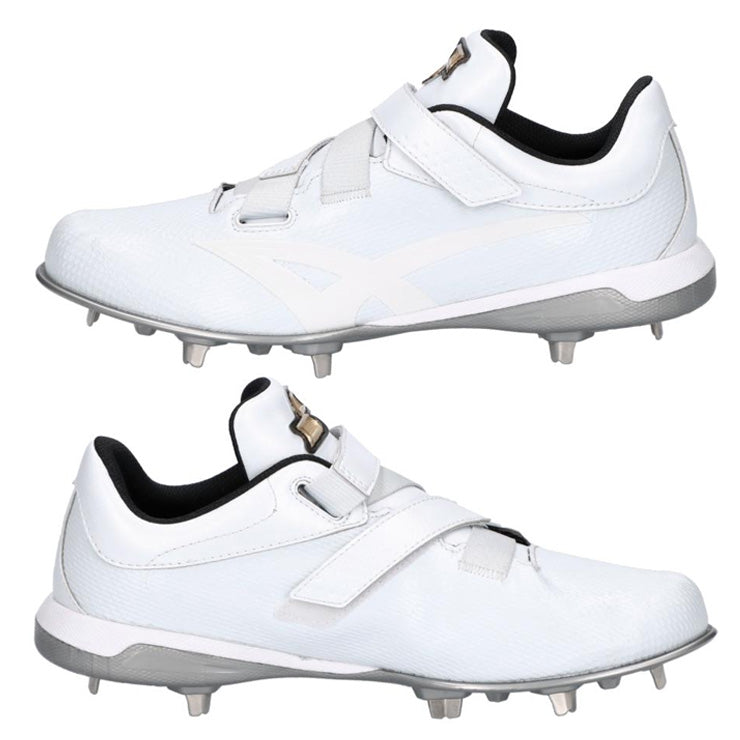 2025モデル】SSK 野球 白スパイク 金具スパイク マジックベルト