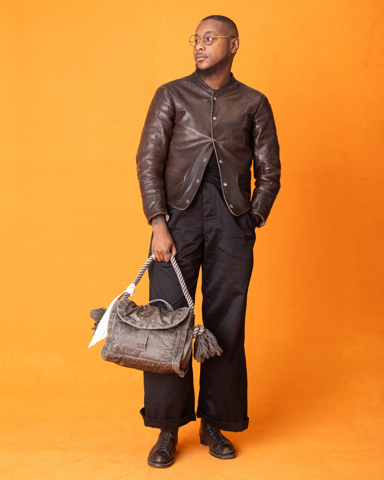 PORTER - Yoshida & Co Luggage Label OldNew Shoulder Bag - Kure