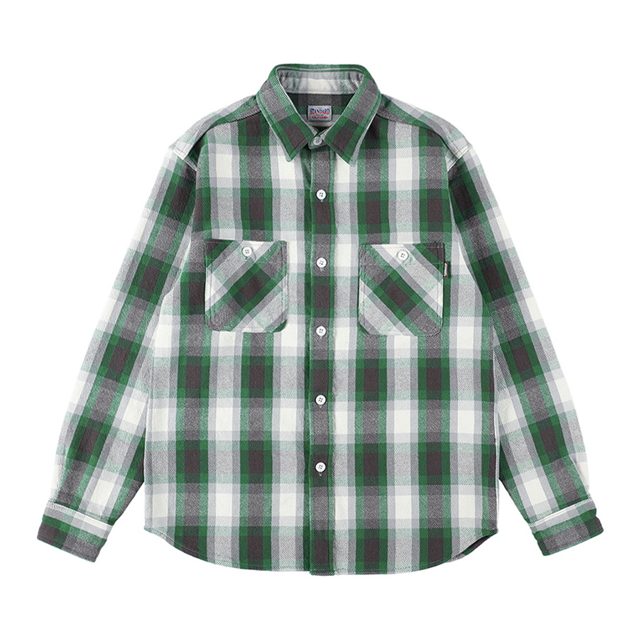 SD Heavy Flannel Check Shirt : STANDARD CALIFORNIA OFFICIAL ONLINE