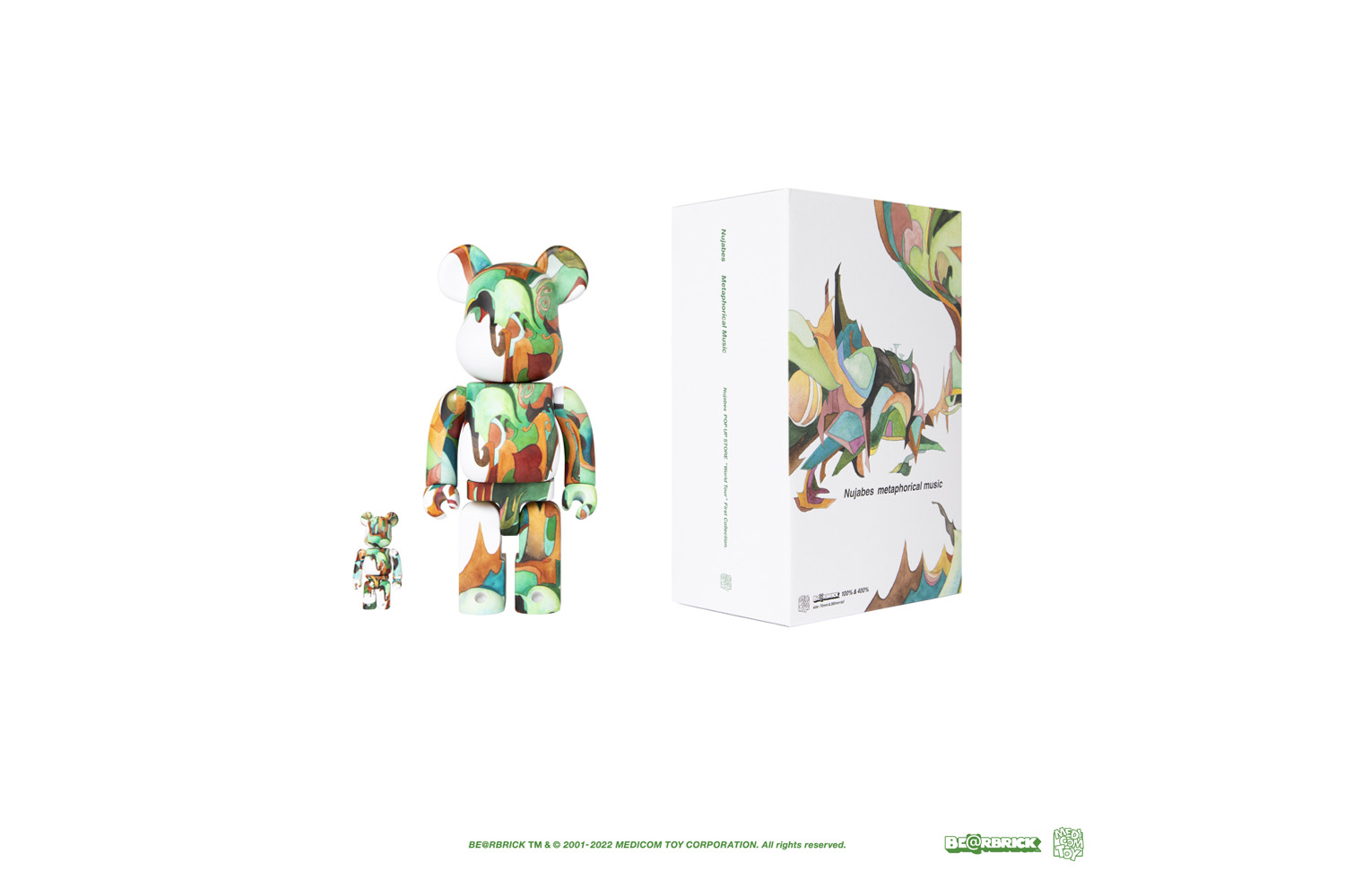 BE@RBRICK Nujabes “metaphorical music” 100% & 400% – STARBASE INC.