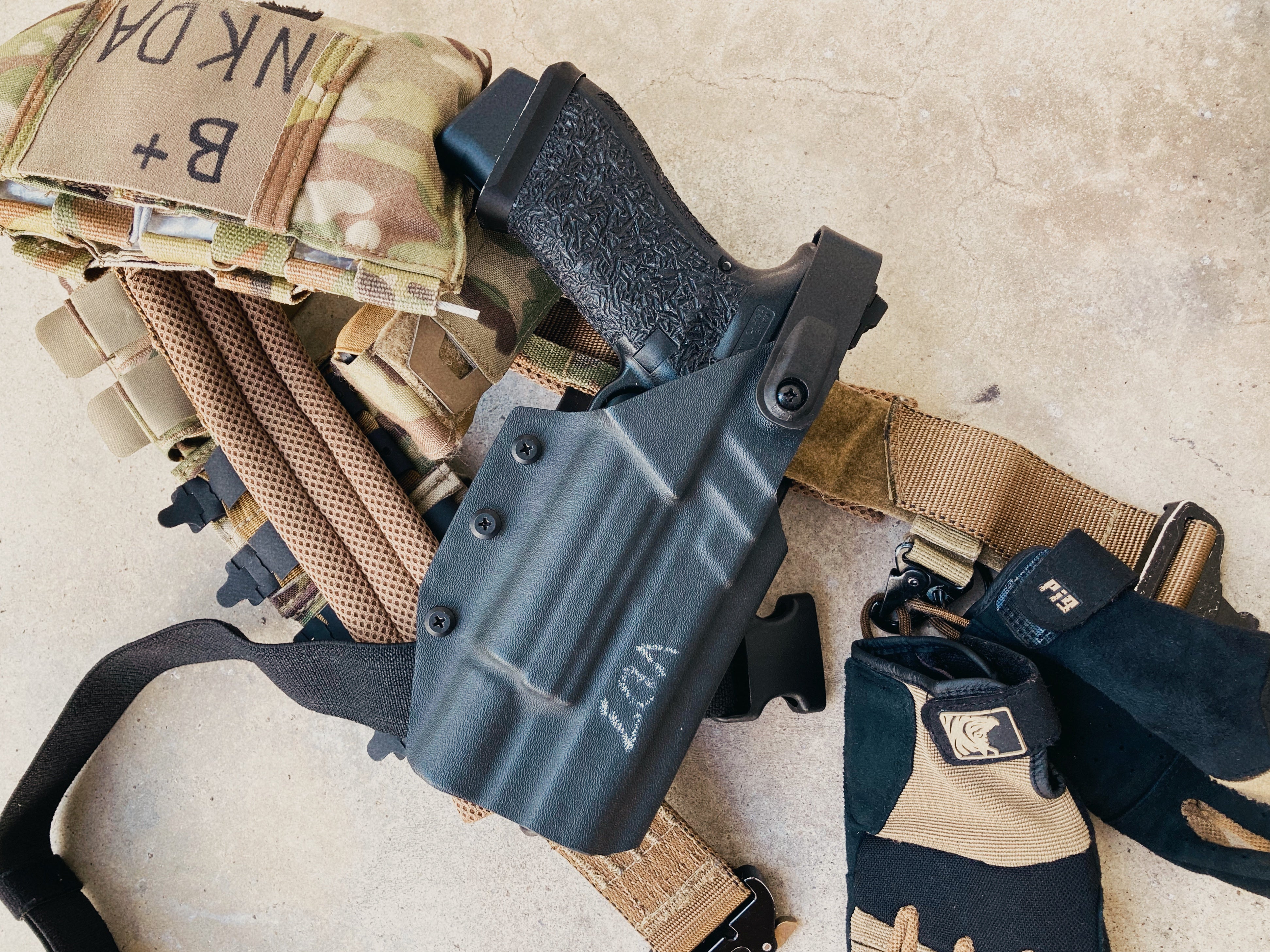 Stellar Glock 9/40 OWB Kydex Holster – Stardust-gear