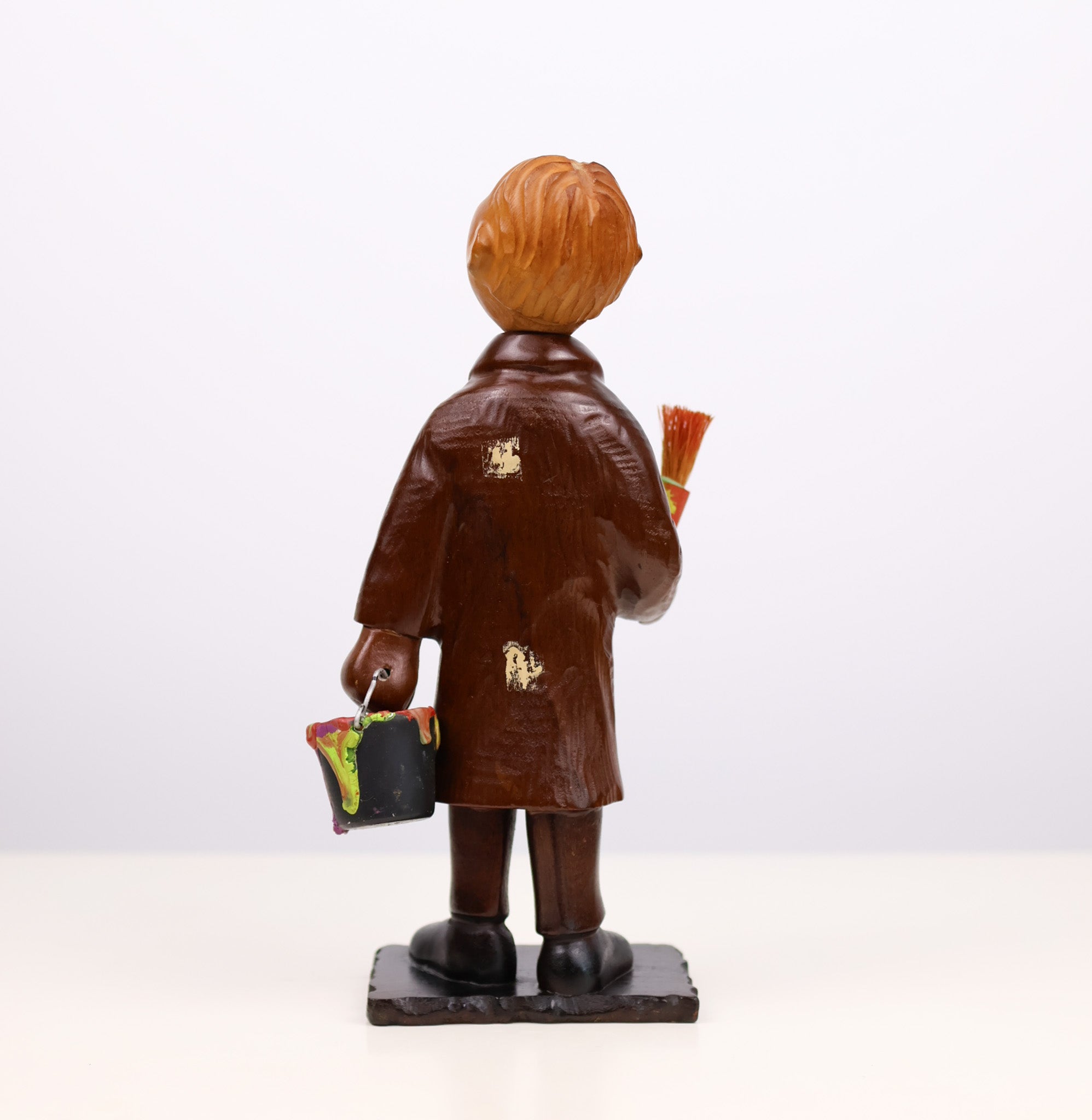 Romer Italy Hand Carved Wooden Artist Figure – STARLAND Vintage