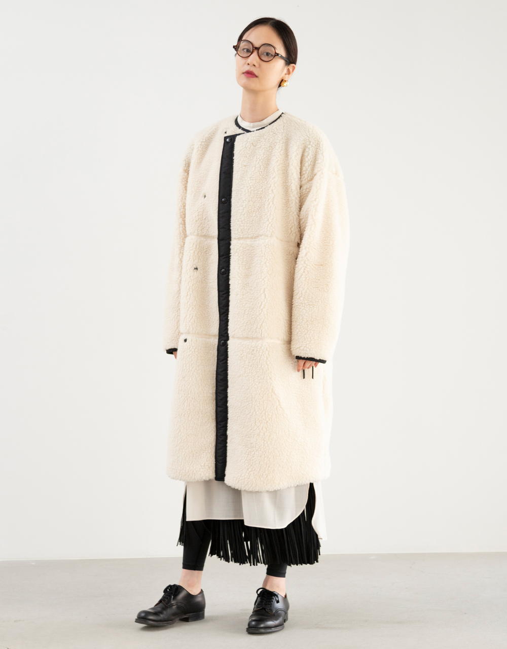 HYKE＞ボアコートが再入荷！ | st company online store 入荷案内ブログ