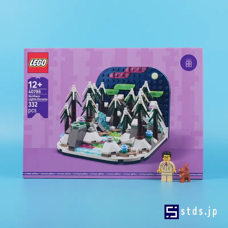 極北の自然を切り取る「オーロラの森 ジオラマ(40785)」レゴ(R)購入