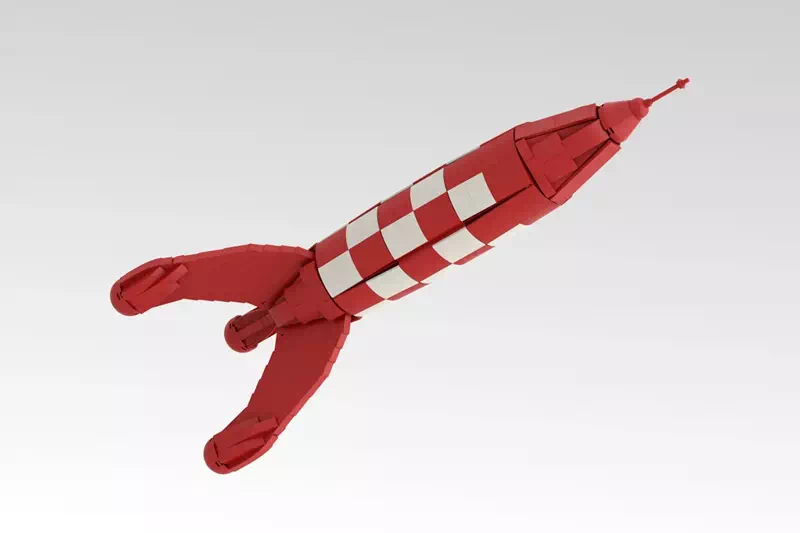 ベルギーの人気マンガ『タンタンの冒険 めざすは月』がレゴ(R)アイデア