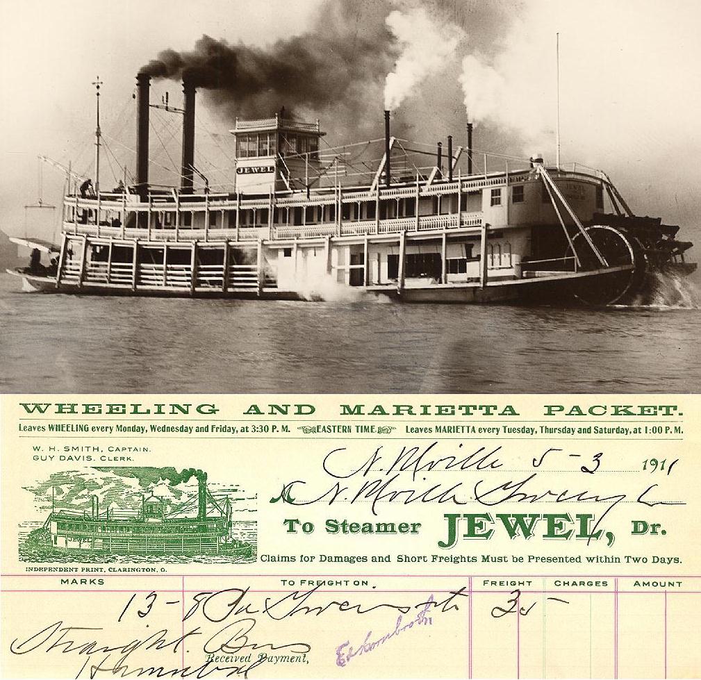 Steamboats.com Online Museum - Dave Thomson Wing