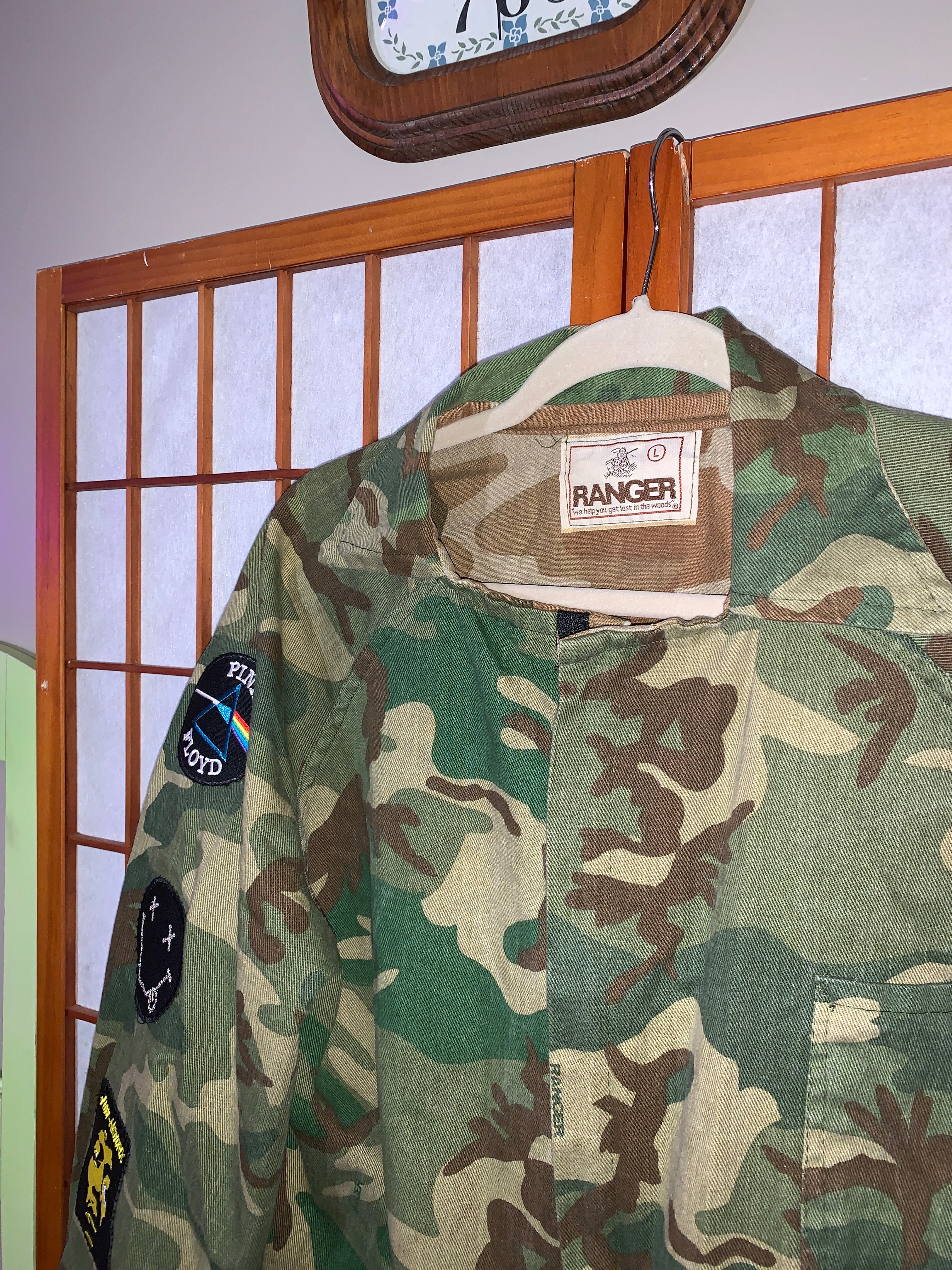 Rugged, Reversible Camo Jacket (WITH PATCHES) – Steazy Ds