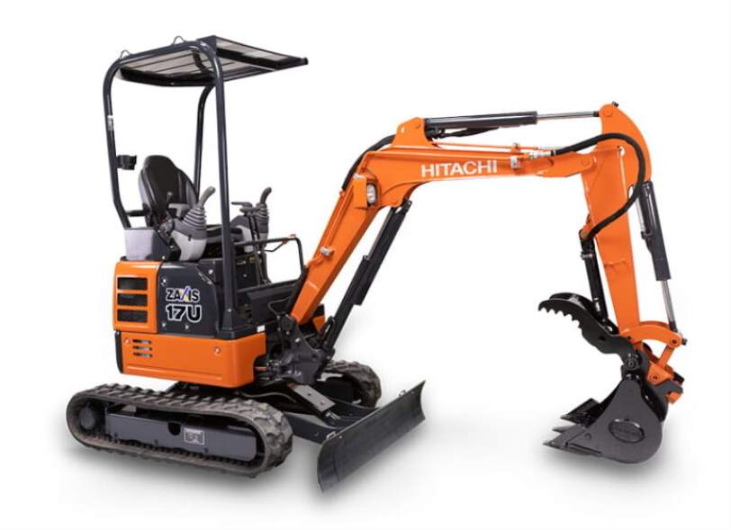 Hitachi ZX17U-5N COMPACT EXCAVATOR - Steen Enterprises