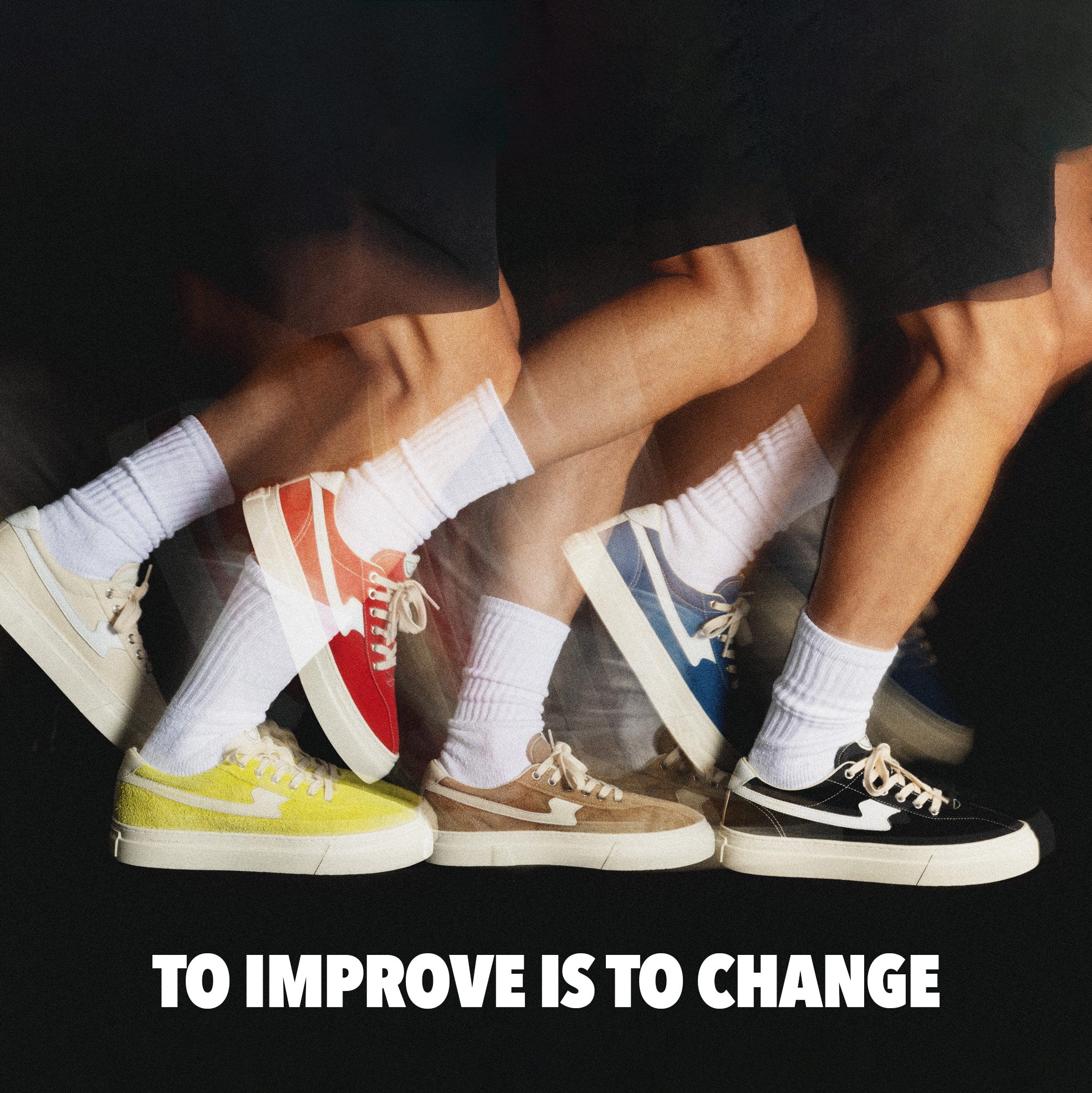THE DELLOW SNEAKER - TO IMPROVE IS TO CHANGE – S.W.C - Stepney
