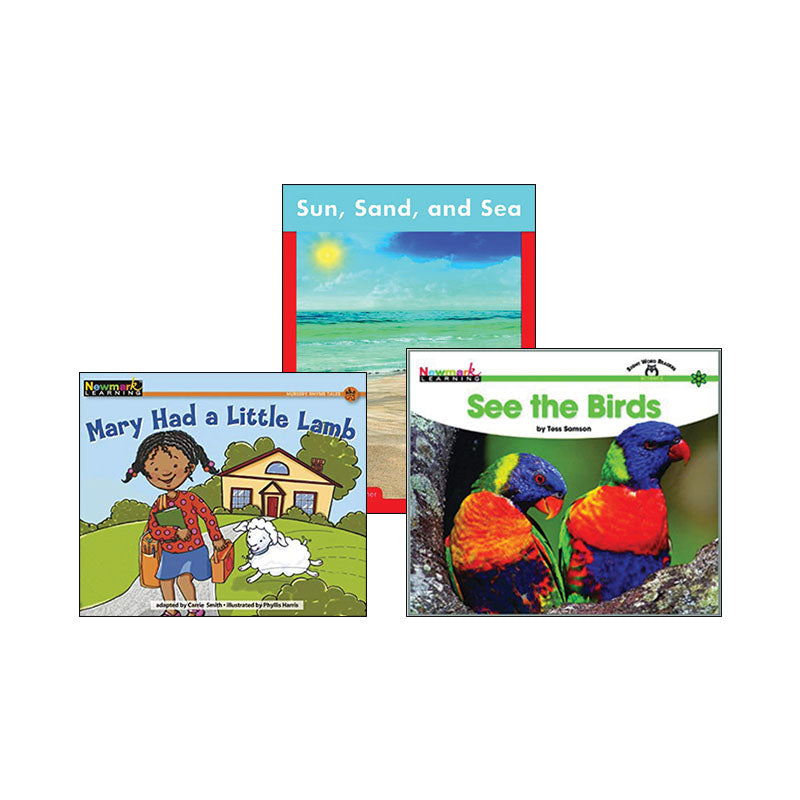 Multipublisher Leveled Reading Level A: Variety Pack – Steps to