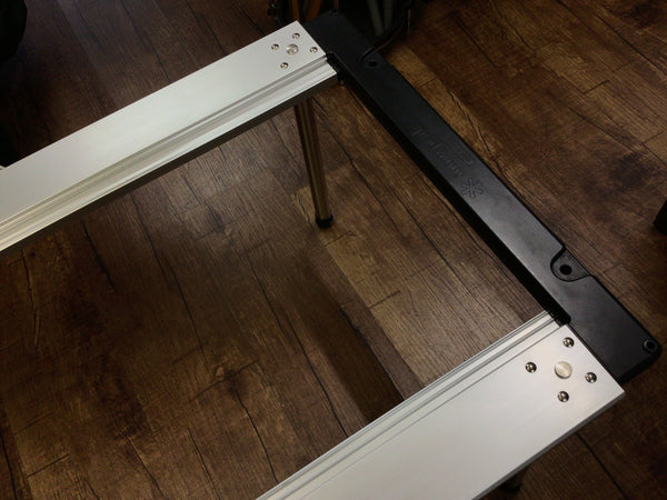 中古A】アイアングリルテーブル（IGT）フレームロング他5点セット