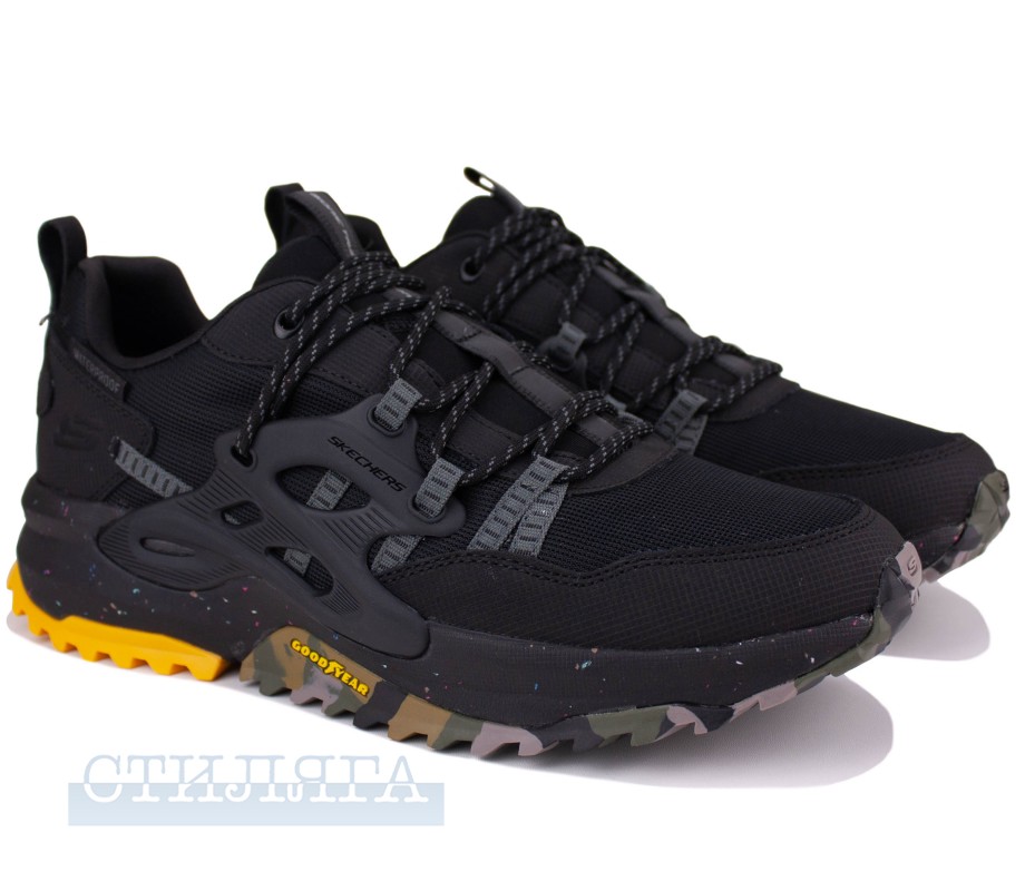 Кросівки Skechers Bionic Trail 237220 BKYL чорні | Стиляга