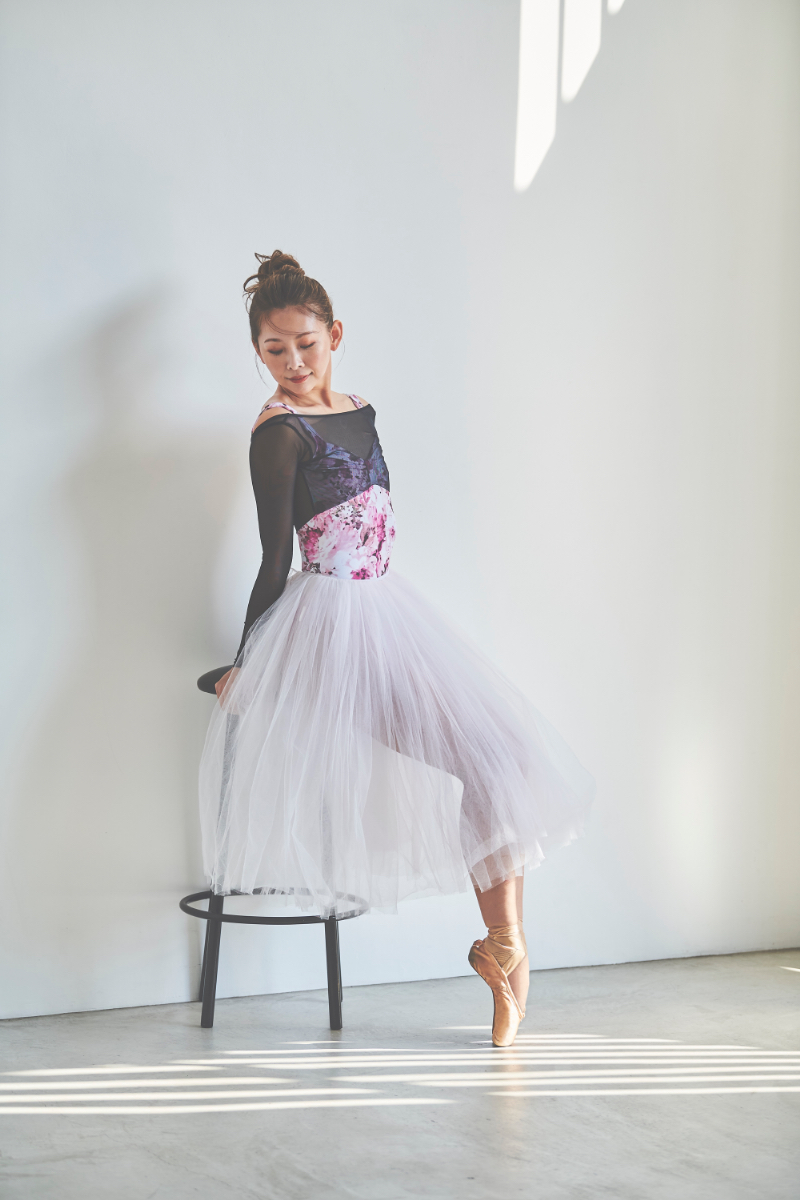 stina / type L long ribbon / fancy pink