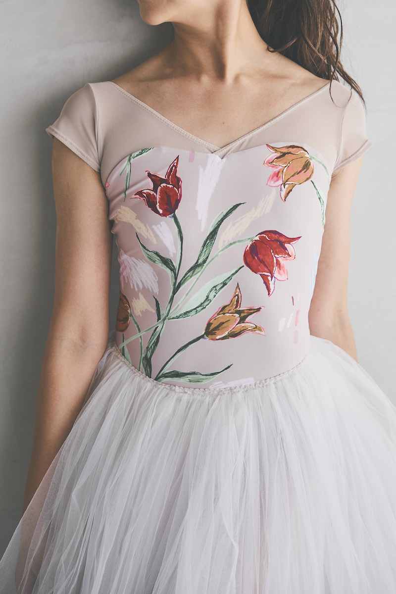 stina / type H half sleeve / Rebel Tulip mocha