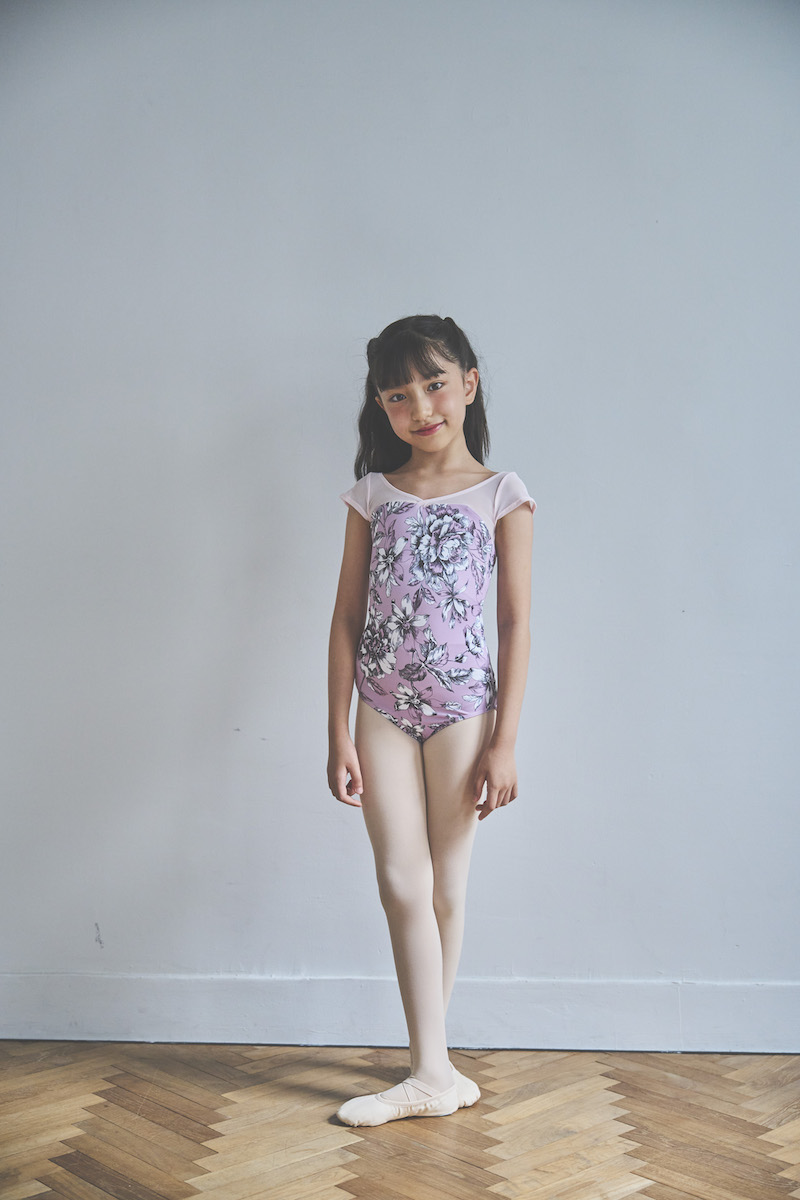 stina / type H half sleeve / Diana dustypink / kids / girl