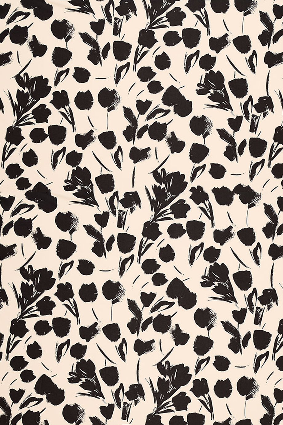 stina / type T long / black×beige tulip