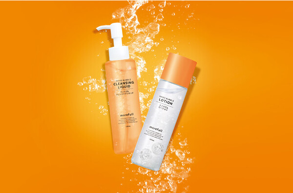 毛穴ケアとナノバブルに注目！「morefull」からメイク落とし＆化粧水
