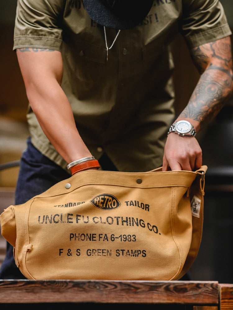 改良型 60's キャンバスニュースペーパーバッグ – streofit