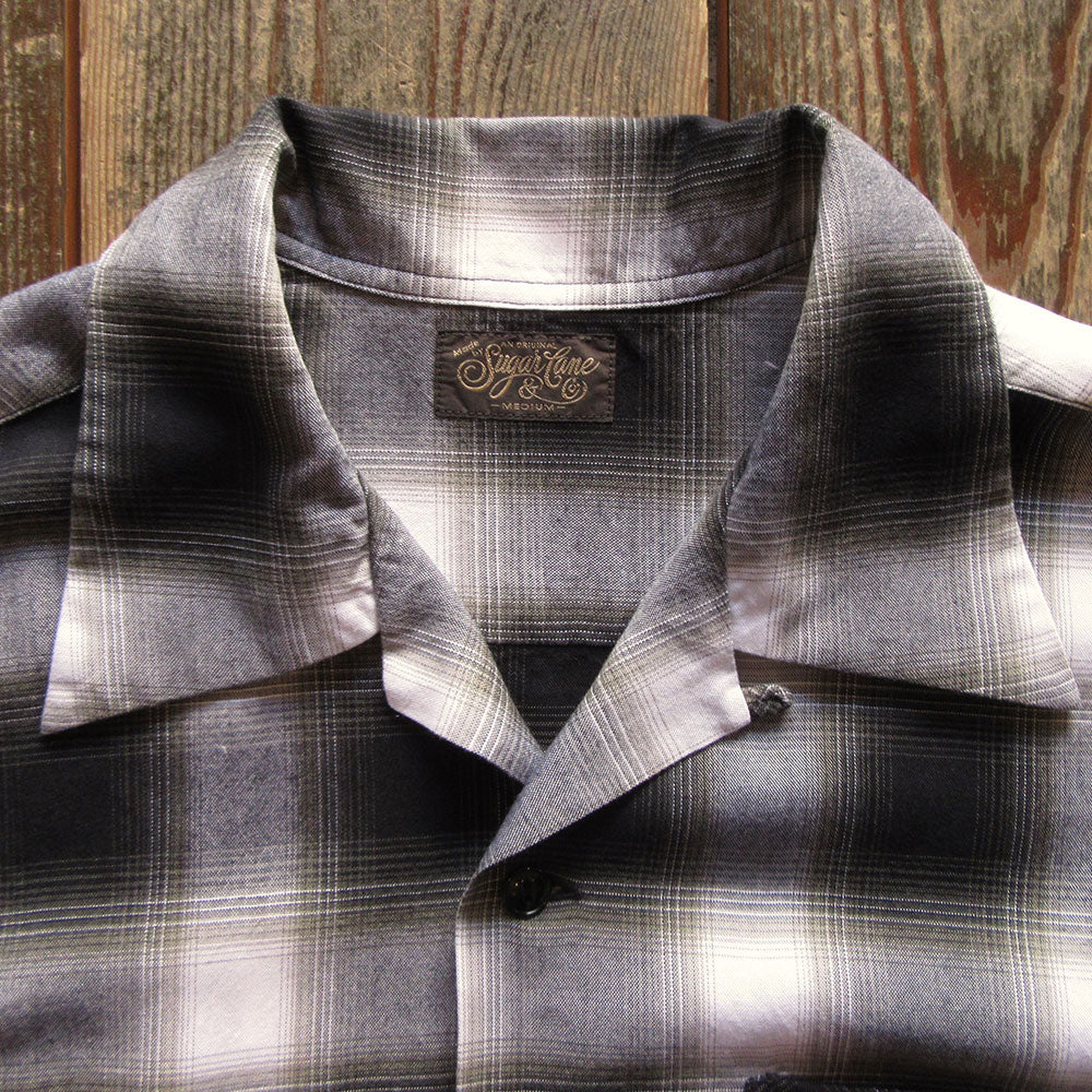 SUGAR CANE/シュガーケーン】RAYON OMBRE CHECK OPEN SHIRT – Stroke