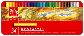 Caran D'Ache Neopastel - 24 Colour Set