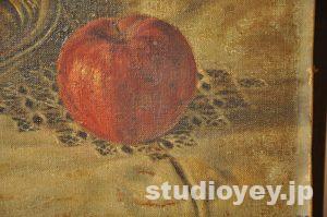 油彩画の洗浄 | 絵画修復工房 YeY