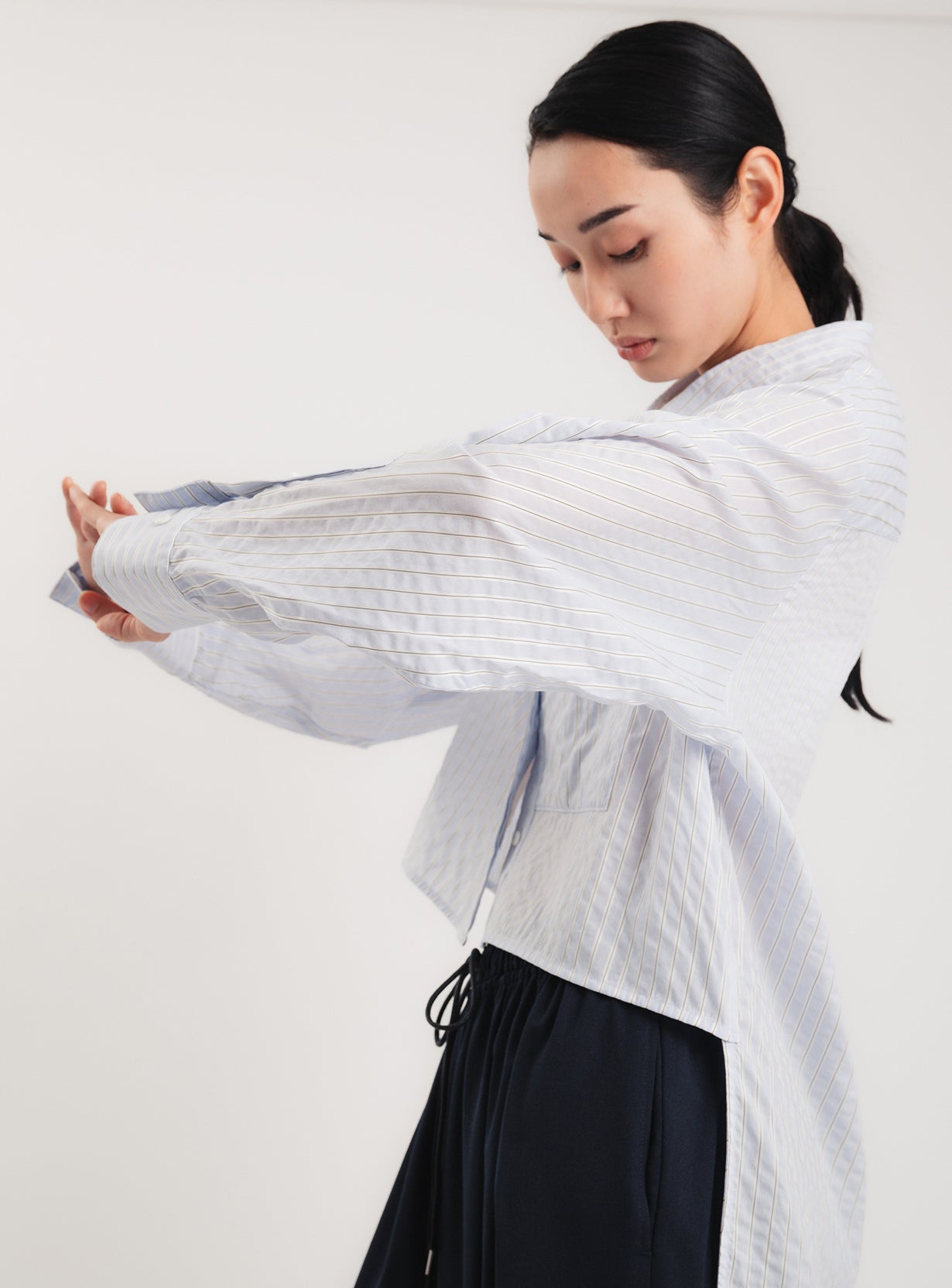 ストライプシャツ