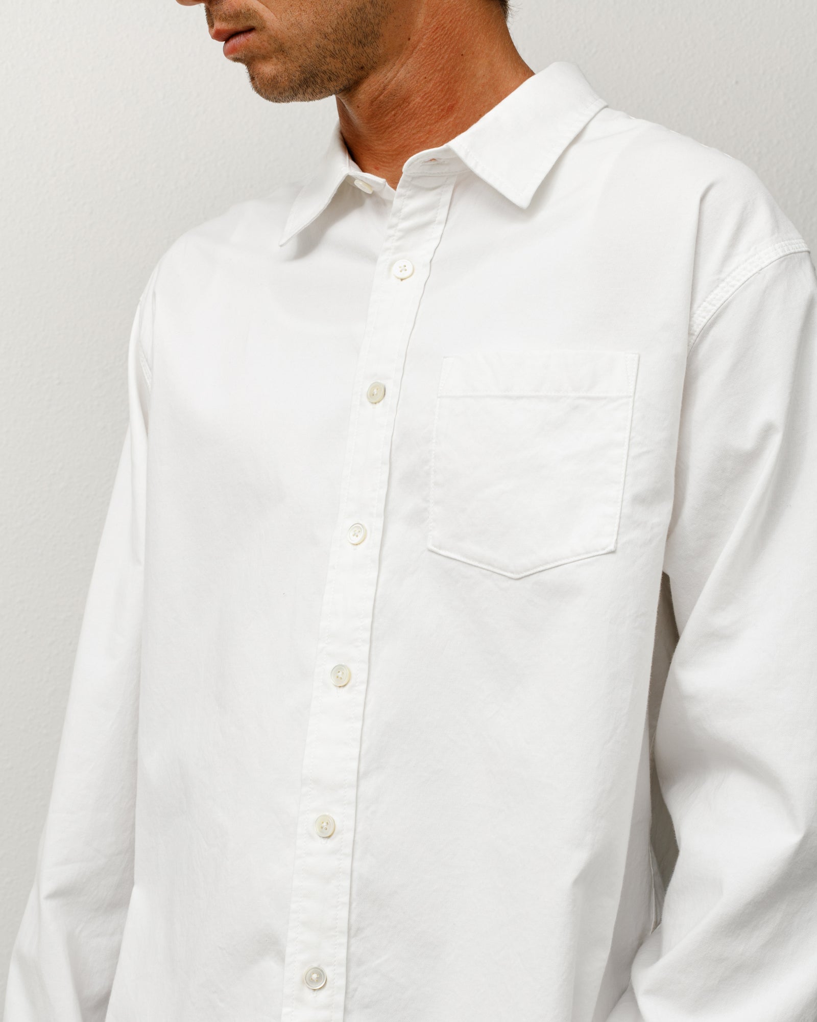 Oxford Shirt ‚ White | Tops & Shirts | Stussy – Stussy AU