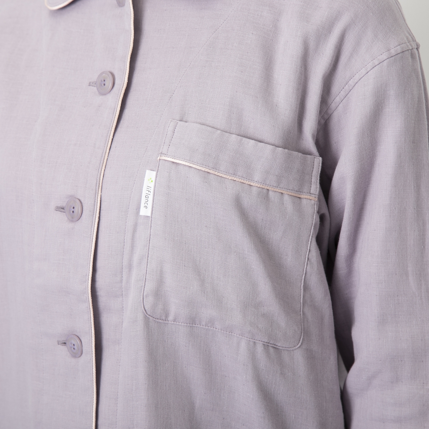 liflance/しなやか3重ガーゼパジャマ レディース -就寝中の冷えを防ぐ