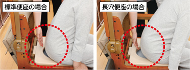 家具調トイレ座楽アウポットひじ掛け昇降(生産終了)｜排泄用品｜介護