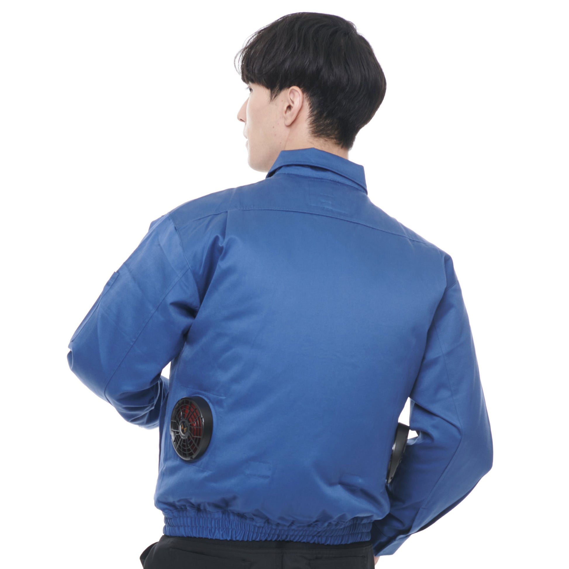 長袖ワークブルゾン】 空調風神服 丈夫な厚地生地ブルゾン KF90600