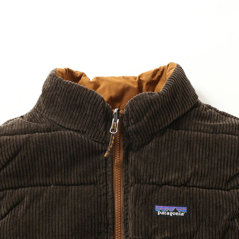 patagonia パタゴニア リバーシブルコットンダウンベスト｜SUNDAY