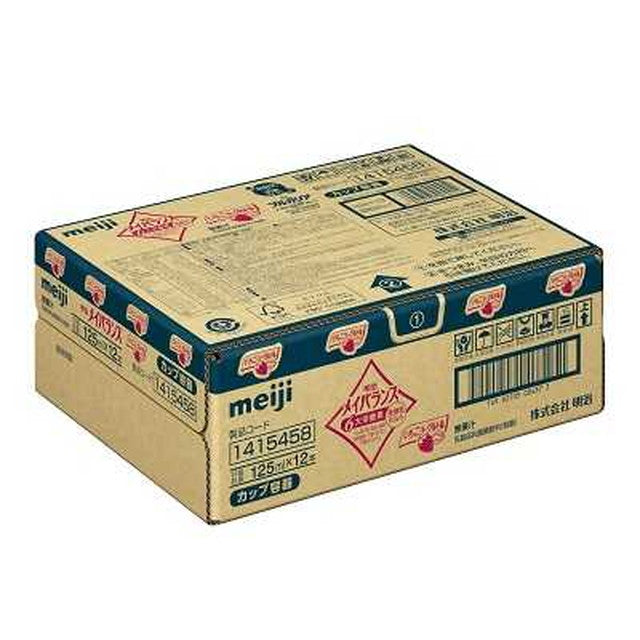 ◇明治 メイバランスMiniカップ いちごヨーグルト味125ml×12本 | サン