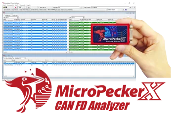 MicroPeckerX CAN FDインターフェースモデル《S810-MX-HW2》 | サニー