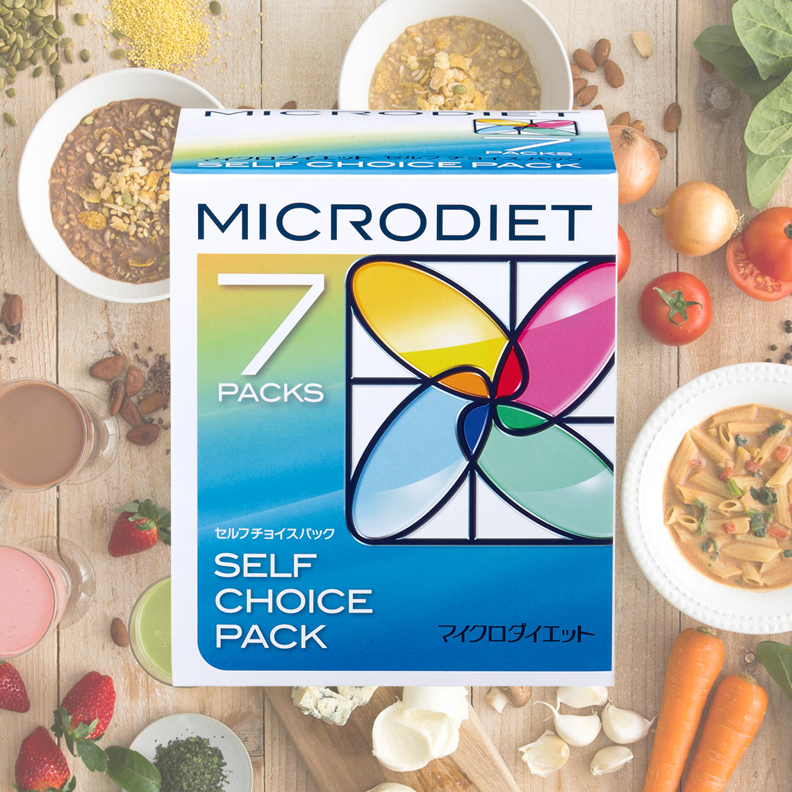 マイクロダイエット セルフチョイスパック7食｜栄養バランスとおいしさ