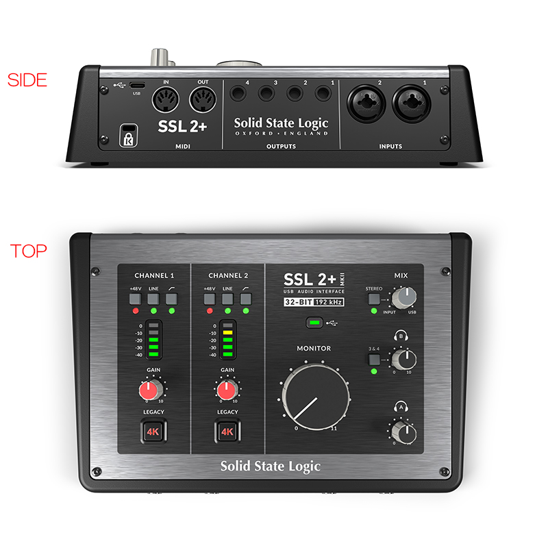 SOLID STATE LOGIC SSL2+ MK2 安心の日本正規品！ | サンフォニックス
