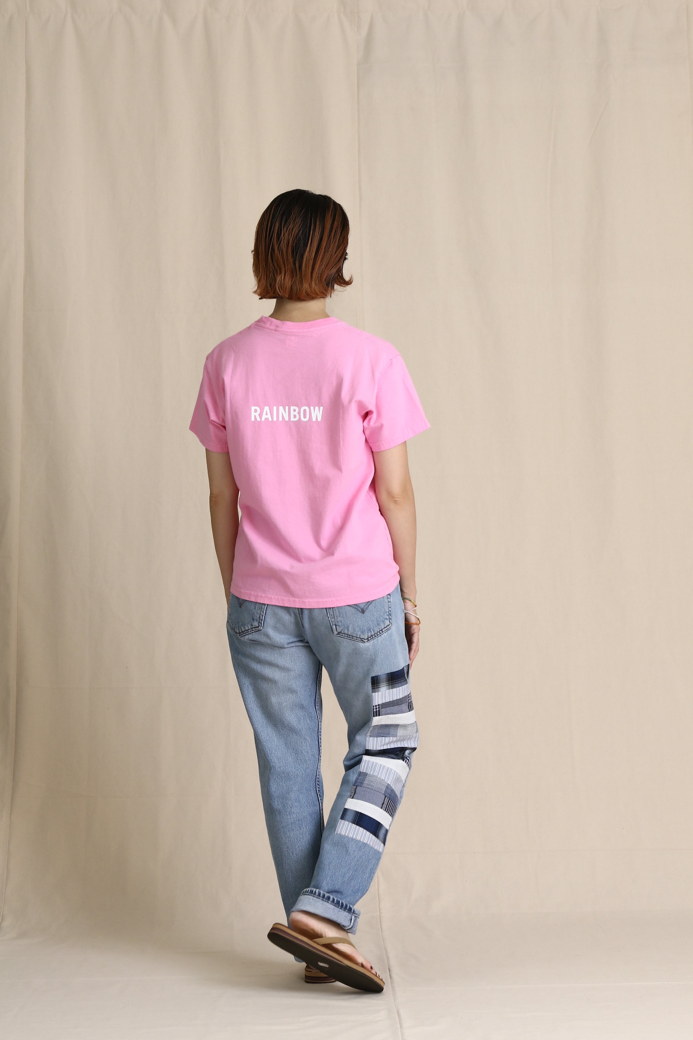 Short sleeve T-shirt/DOUBLE-RAINBOW – Sunshine+Cloud