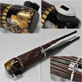 京都で和楽器販売 三味線 撥 琴 琴柱 小鼓 笙 能管 龍笛 篳篥 琵琶 尺八